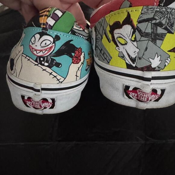 Vans Disney Nightmare Before Christmas Tim Burton Men’s Size 13 Lace Up Shoes - Picture 10 of 11